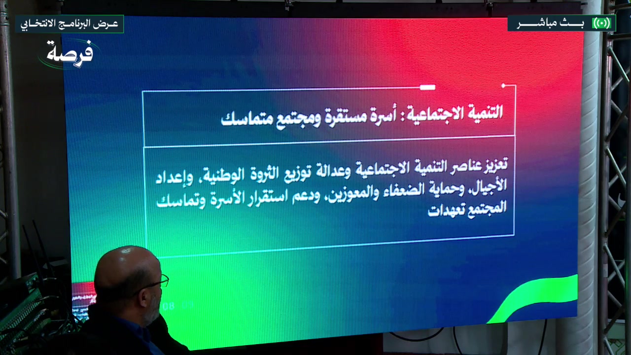 عرض البرنامج الرئاسي #فرصة  المترشح لرئاسيات 07 سبتمبر 2024 السيد عبد العالي حساني شريف: